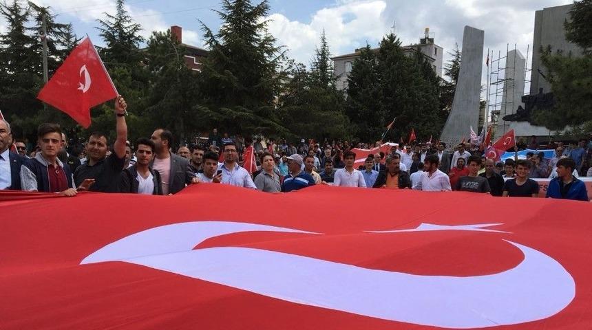 Ereğli&rsquo;den İsrail Ve Abd&rsquo;ye Tepki