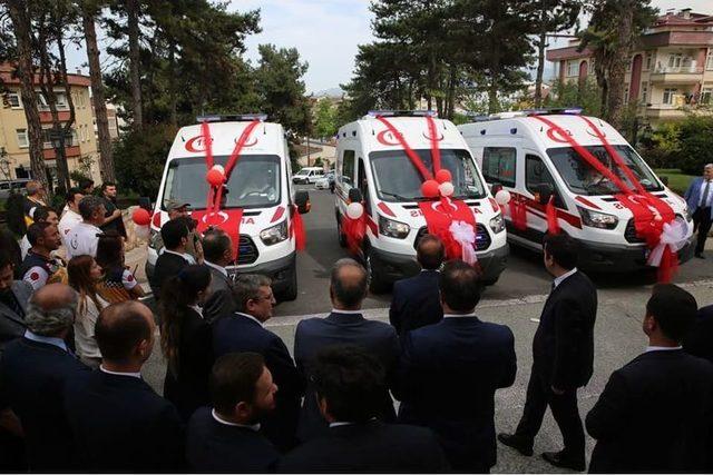 Ordu’ya 3 Ambulans