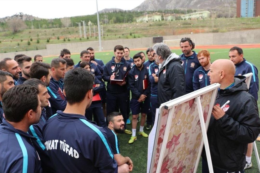 Tff Geleceğin Antren&ouml;rlerini Tokat&rsquo;ta Yetiştiriyor