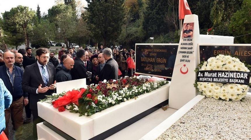 15 Temmuz Şehidi Batuhan Ergin Mezarı Başında Anıldı