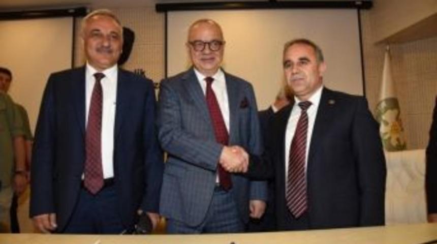 Recep Tayyip Erdoğan Spor Kompleksinin İkinci Protokol&uuml; De İmzalandı