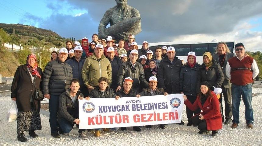 Kuyucak Belediyesi &Ccedil;alışanları &Ccedil;anakkale&rsquo;de