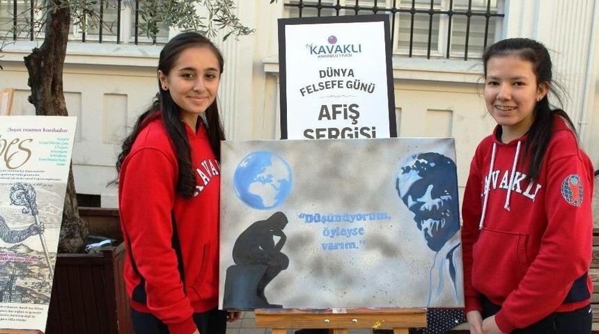 Kavaklı Anadolu Lisesi &Ouml;ğrencilerinden Felsefe Haftası&rsquo;na Fark Katan &Ccedil;alışma