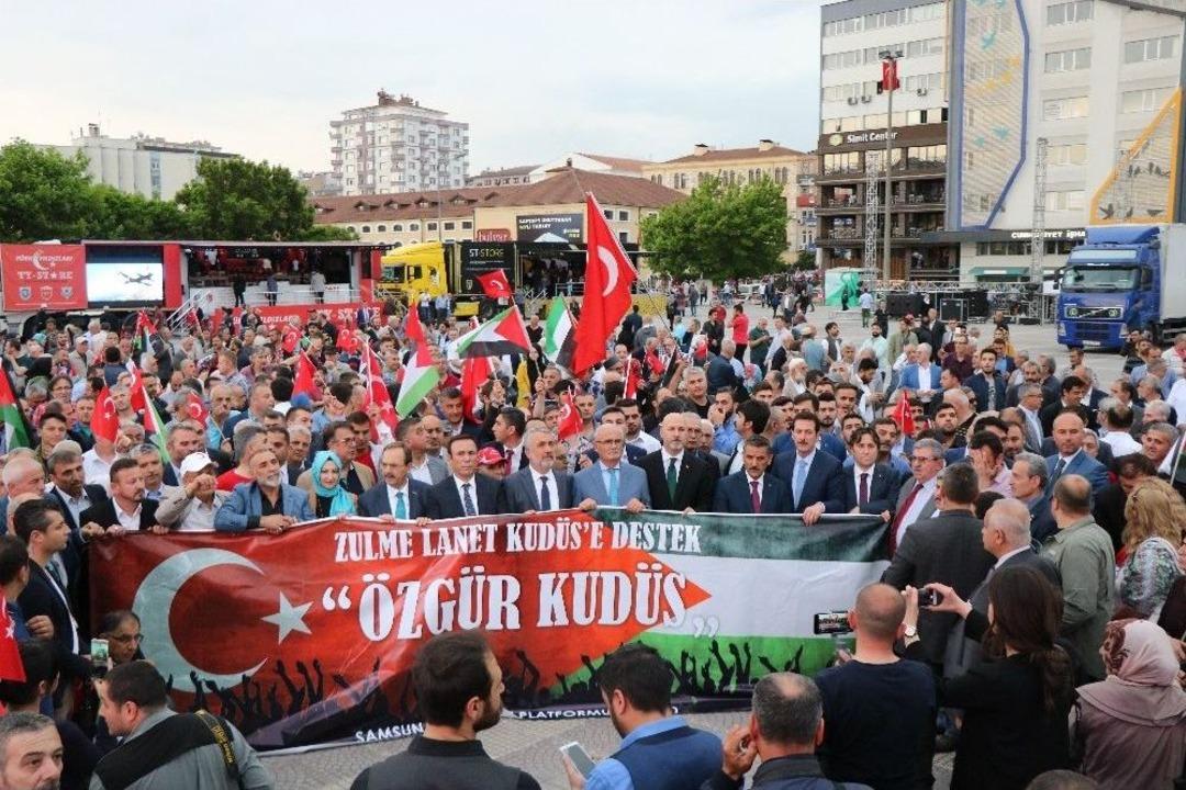 Samsun Kud&uuml;s İ&ccedil;in Y&uuml;r&uuml;d&uuml;