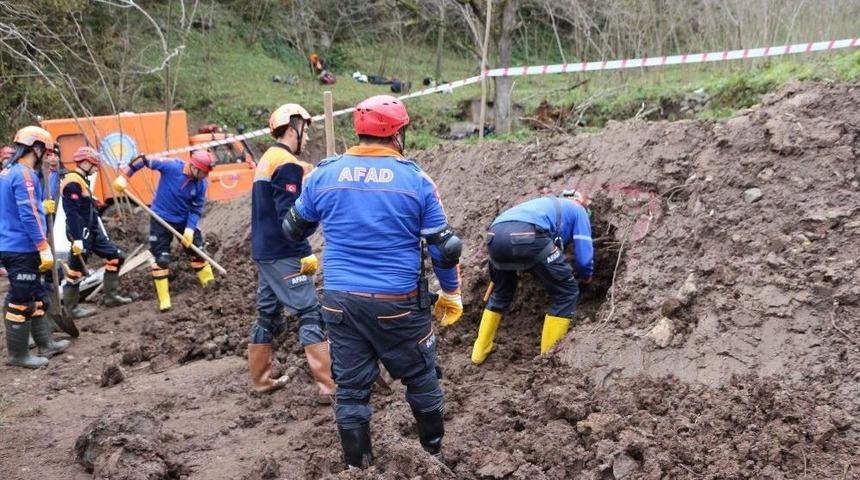 Afad&rsquo;dan Trabzon&rsquo;da Heyelan Ve Sel Tatbikatı