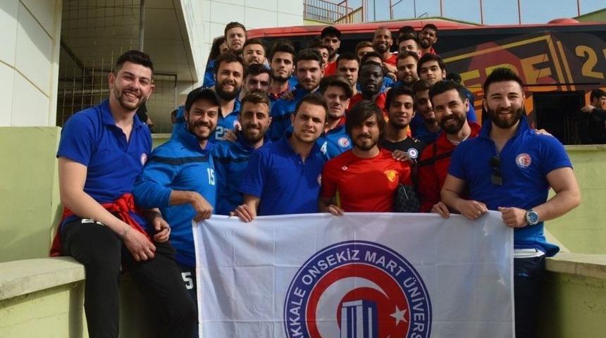 Çomü Futbol Takımı Şampiyon Oldu