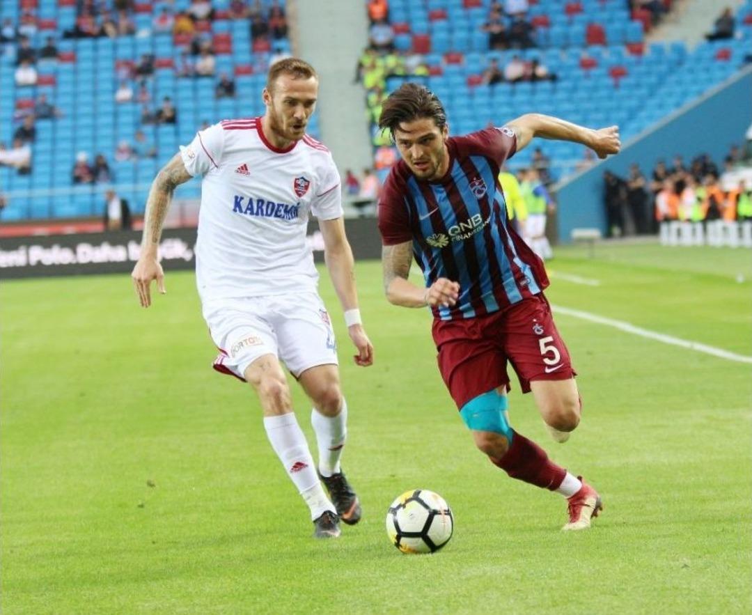 Spor Toto S&uuml;per Lig: Trabzonspor: - Kardemir Karab&uuml;kspor: (ilk Yarı)