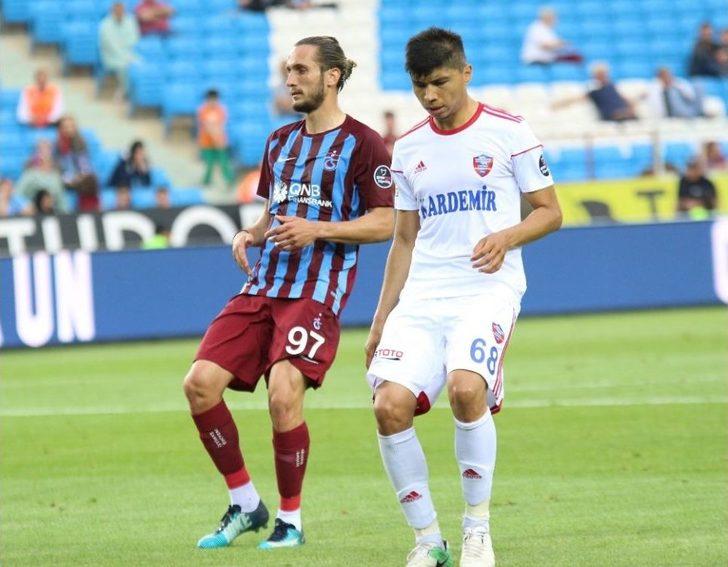 Spor Toto Süper Lig: Trabzonspor: - Kardemir Karabükspor: (ilk Yarı) G5