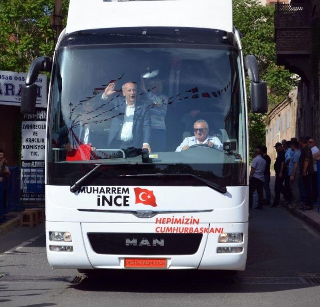 Chp Cumhurbaşkanı Adayı Ve Yalova Milletvekili Muharrem İnce Tekirdağ&rsquo;da