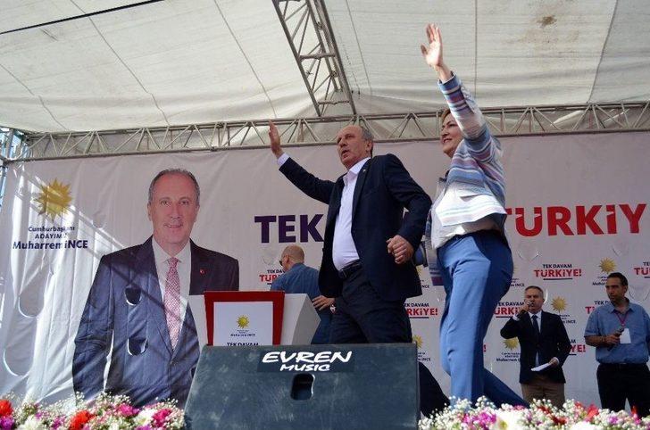 Chp Cumhurbaşkanı Adayı Ve Yalova Milletvekili Muharrem İnce Tekirdağ’da G1