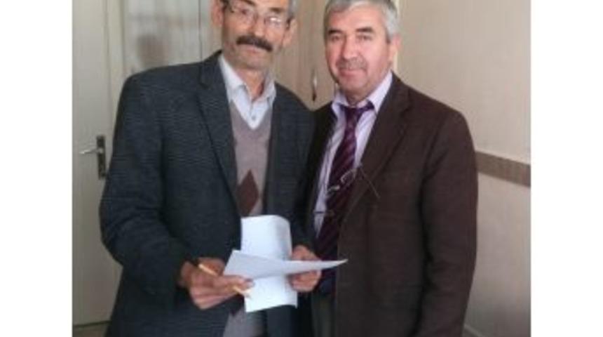 Chp&rsquo;li Kaygısız Mazbatasını Aldı