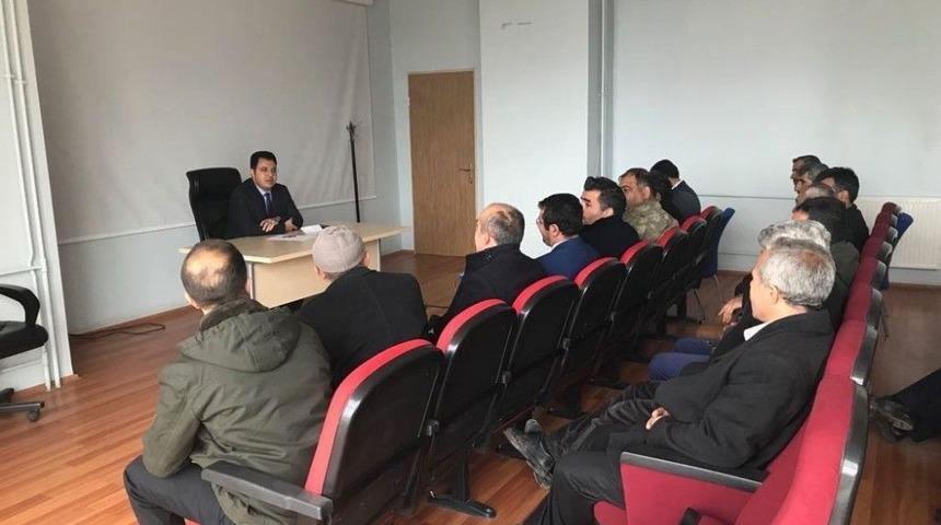 Bah&ccedil;esaray&rsquo;da &lsquo;eylem Planı&rsquo; Toplantısı