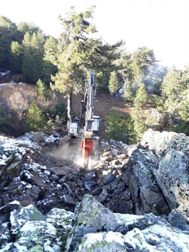 Aski’ye Dağ Taş, Kar Kış Engel Değil