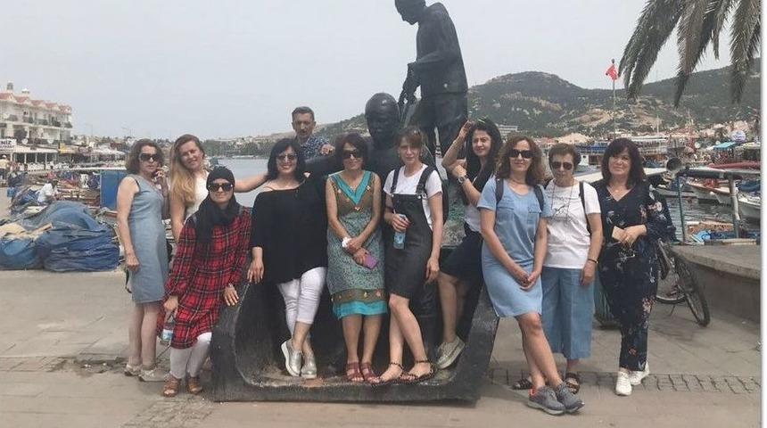 Foça’ya Çaycuma’dan Misafirler Var