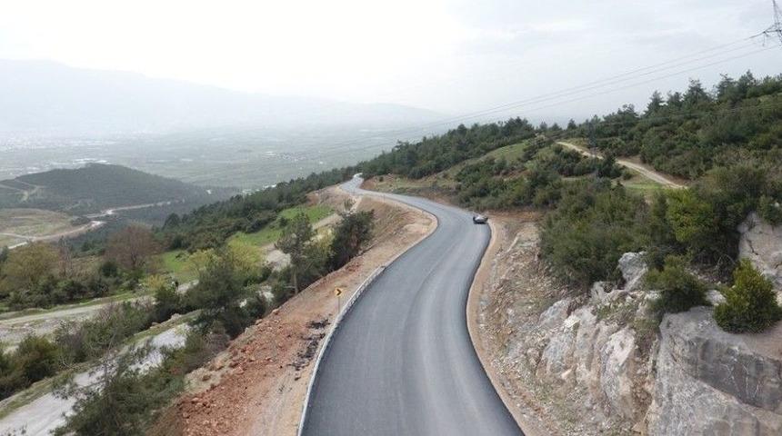 Toki Yolu Asfaltlanıyor