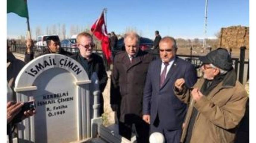 Kerbelayı İsmayil &Ccedil;imen Mezarı Ziyaret Edildi