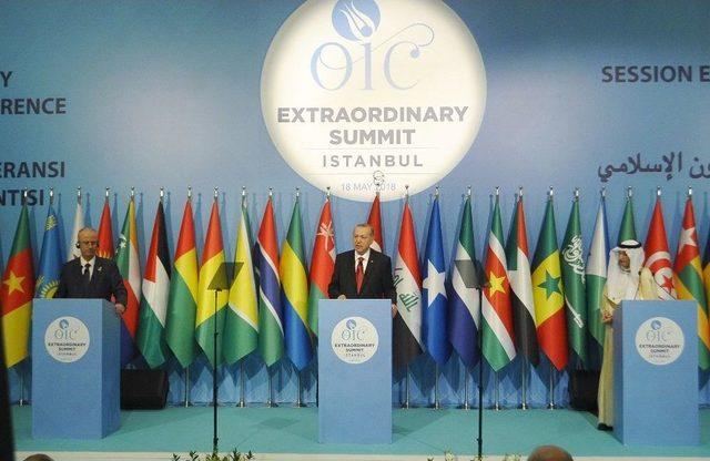 Cumhurbaşkanı Erdoğan, ““uluslararası Düzeyde Destek Bekleyen Ülkelerin Filistin Ve Kudüs’e Yönelik Tutumlarına Göre Değerlendireceğiz”