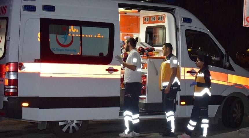 Ticari Ara&ccedil; Otomobile &Ccedil;arptı: 5 Yaralı