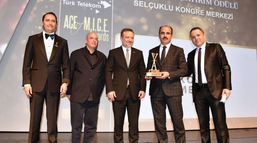 Sel&ccedil;uklu Kongre Merkezine Yılın Yatırım &Ouml;d&uuml;l&uuml;