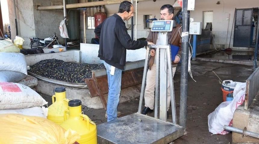 Alaşehir Zabıtasından Zeytinyağı Fabrikalarına Denetim