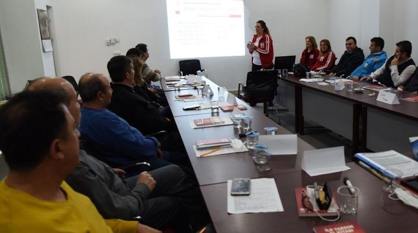 İlk Yardım Eğitim Sertifikaları Yenilendi