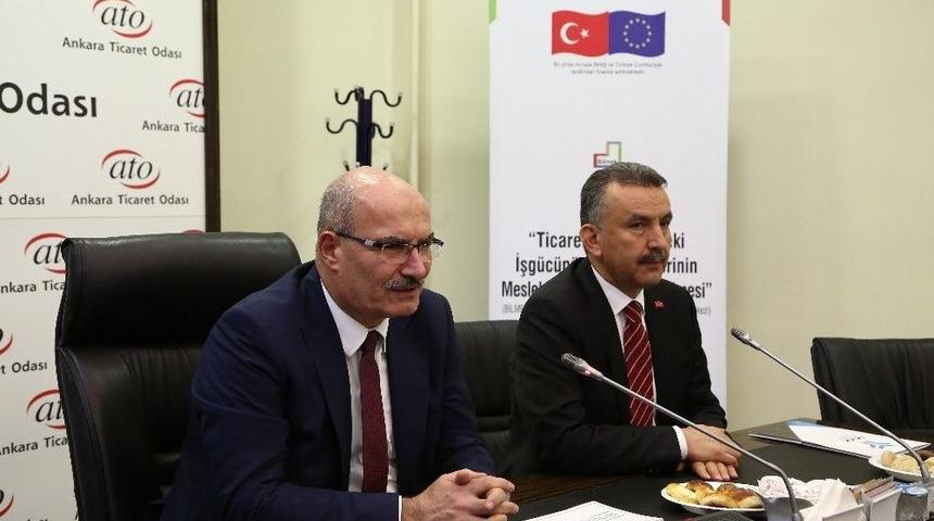 Ato Başkanı Baran: &ldquo;doğru İş İle Doğru Elemanı Bir Araya Getirirsek İşsizlik Oranı D&uuml;şer&rdquo;