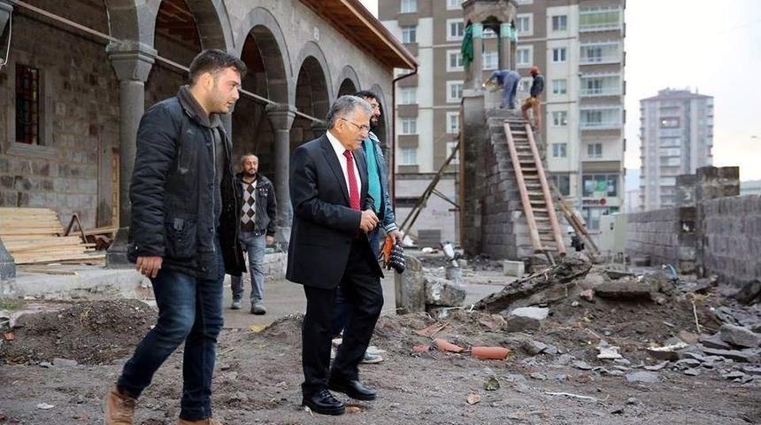 Çifteönü Cami İle Gubaroğlu Mescidinde Çalışmalar Devam Ediyor