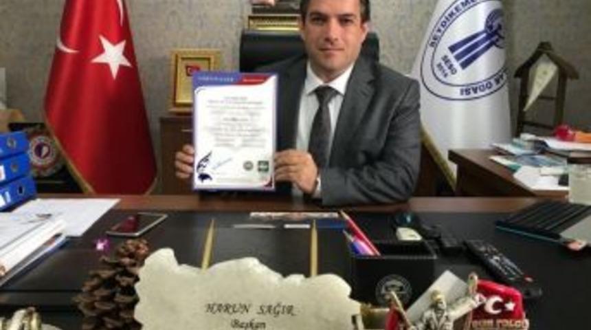 Seydikemer Esnaf Odasının Kalitesi Belgelendi