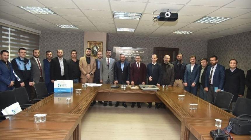 Başkan Doğan Kihmed Y&ouml;netimini Ağırladı