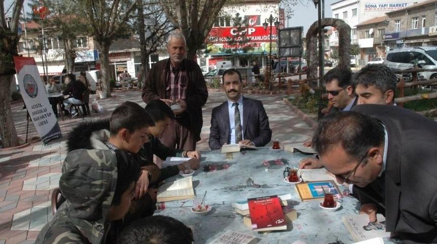 Acıg&ouml;l Okuyor Etkinliği Başlatıldı