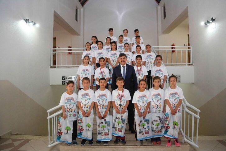 Başkan Fadıloğlu Atletleri Ağırladı G4