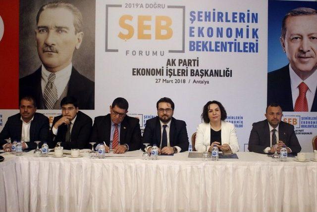 2019’a Doğru Şehirlerin Ekonomik Beklentileri Formu Antalya’da Düzenlendi