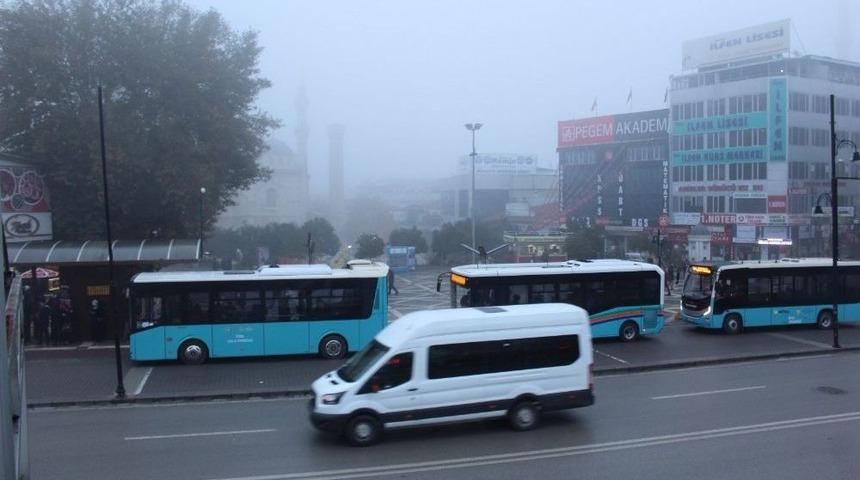 Malatya&rsquo;yı Sis Kapladı