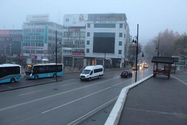 Malatya’yı Sis Kapladı