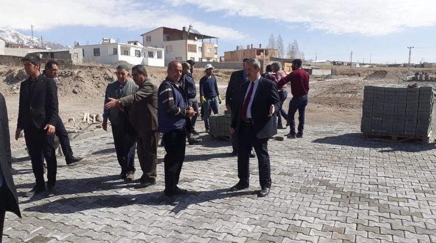 Adilcevaz&rsquo;da Yol Yapım &Ccedil;alışmaları Başladı