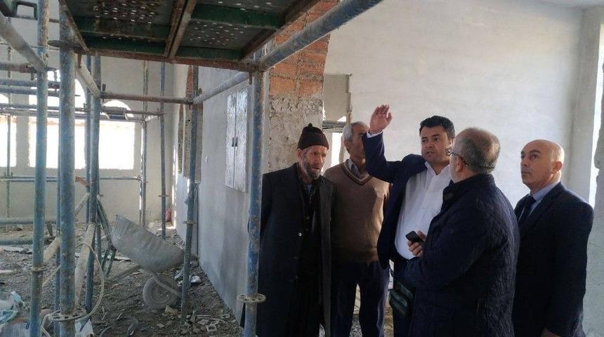 Aişe Camisinin Yapımı Hızla İlerliyor