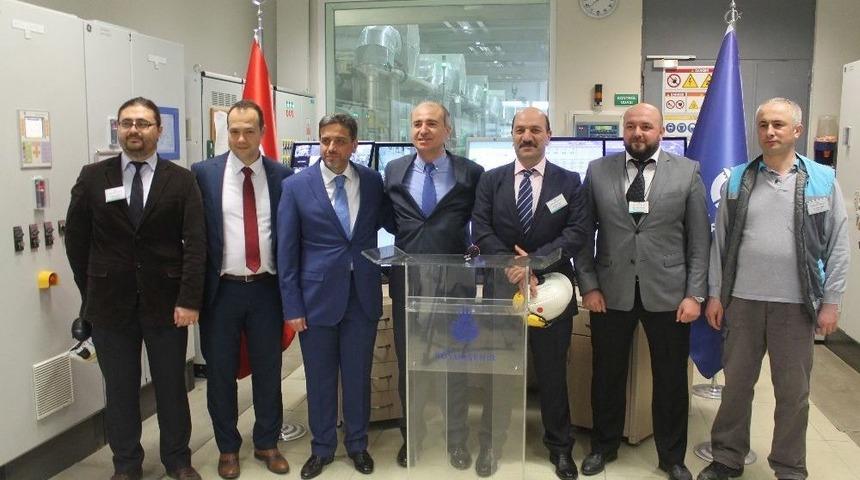 İbb Başkanı Mevl&uuml;t Uysal, &Ccedil;&ouml;p Gazından Elektrik &Uuml;retimi Yapan Santrali Ziyaret Etti