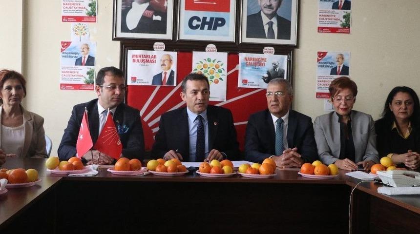Chp Lideri Kılı&ccedil;daroğlu, Cumartesi G&uuml;n&uuml; Mersin&rsquo;e Geliyor