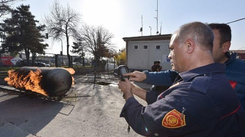 Ankara İtfaiyesinde Termal Kameralar Kullanılmaya Başlandı
