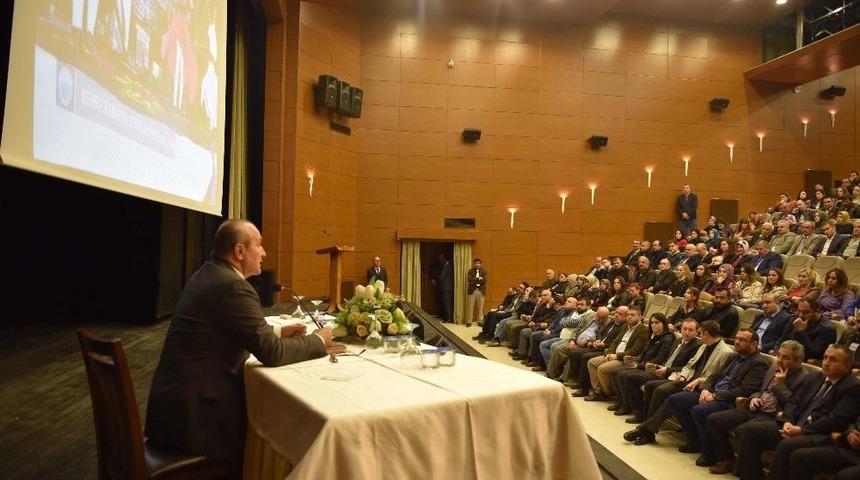 Taşk&ouml;pr&uuml; Belediye Başkanı Arslan, &Ouml;ğretmenlerle Bir Araya Geldi