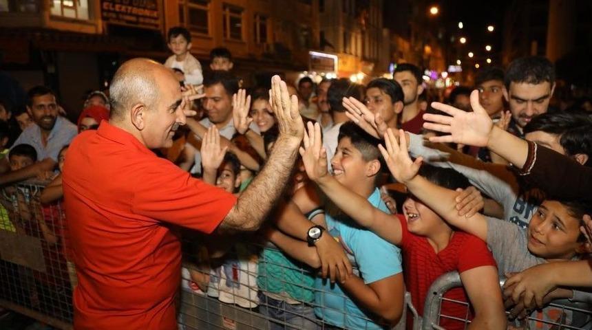 Başkan Kara İftardan Sonra Etkinlikleri Katıldı