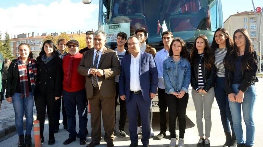 Ereğli Belediyesi Gen&ccedil;leri Bilim Merkezine G&ouml;t&uuml;rd&uuml;