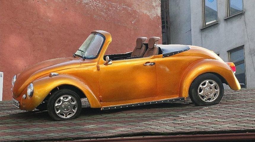 Kahrını &Ccedil;eken Aracını &Ccedil;atıya Yerleştirip Baş Tacı Etti