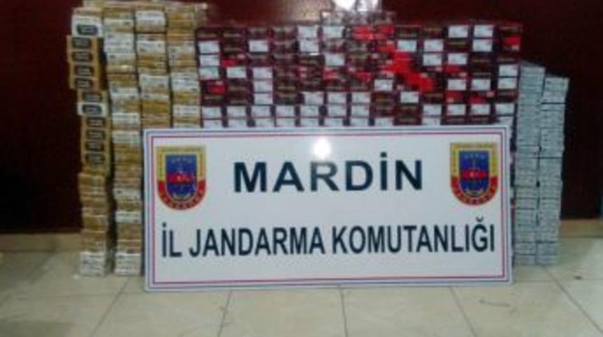 Mardin&rsquo;de 6 Bin 600 Paket Ka&ccedil;ak Sigara Ele Ge&ccedil;irildi