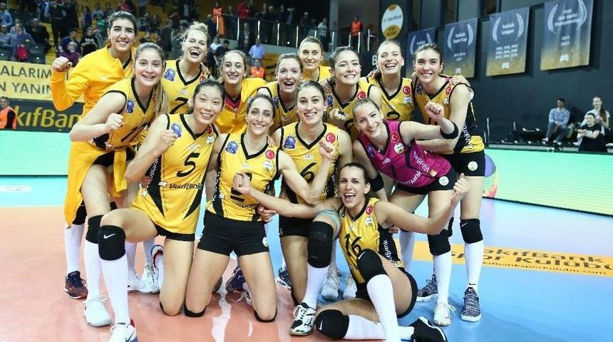 Vakıfbank, Cev Şampiyonlar Ligi’nde Dörtlü Final’de