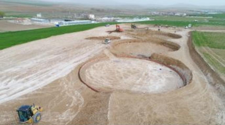 Kırşehir&rsquo;de Biyogaz Tesisi İnşaat &Ccedil;alışmaları Başladı