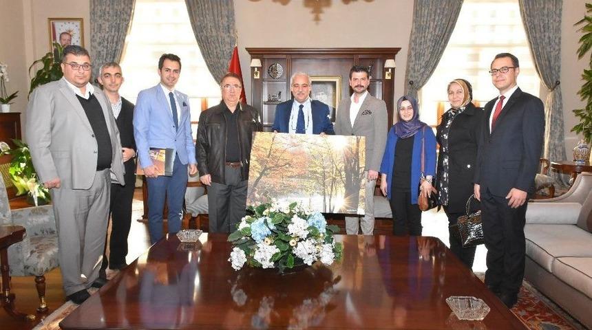 Mafod Y&ouml;netimi Vali G&uuml;ven&ccedil;er&rsquo;e Projelerini Anlattı