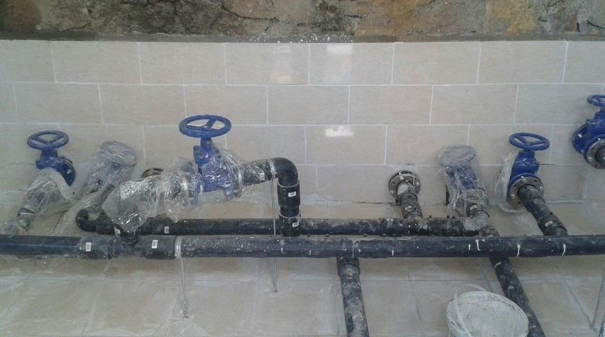 G&ouml;rdes&rsquo;in İ&ccedil;me Suyu Depolarındaki &Ccedil;alışmalara Devam Ediliyor