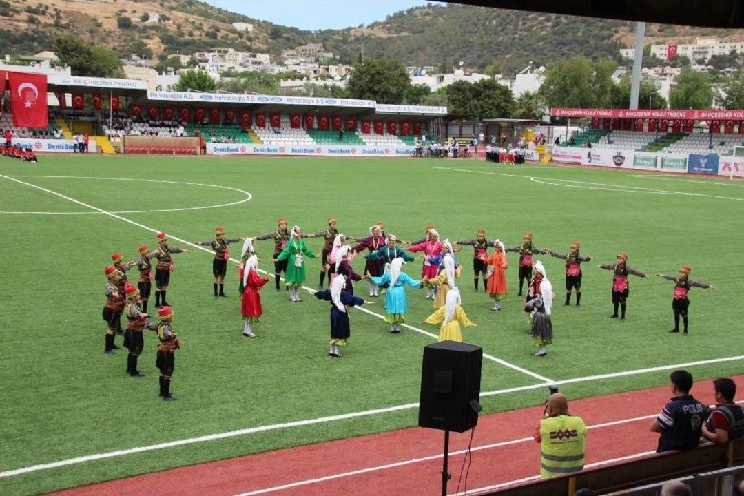 Bodrum&rsquo;da 19 Mayıs Coşkuyla Kutlandı