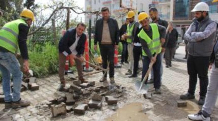 Gazipaşa&rsquo;da İlk Kazma Vuruldu